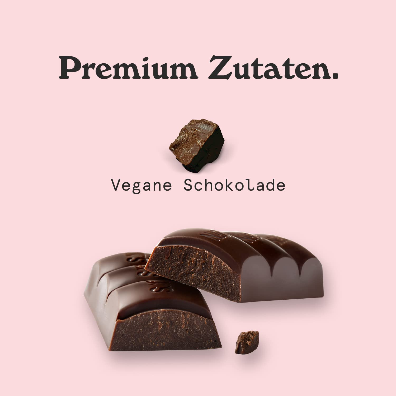 Nicks Barras de ceto veganos de chocolate negro sin azúcar agregada, 107 kcal, 1.1g carbohidratos netos, dulces bajos en carbohidratos, barra de bocadillos sin gluten (15x25 g)