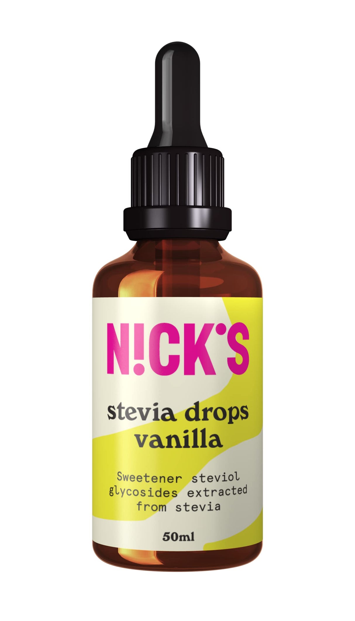 Nicks Stevia Liquid Cookies & Cream Sala Drops (50 ml) Keto Sugar Schemolente senza calorie, sostituto dello zucchero a basso contenuto di carboidrati, dolcificante, dolcificante liquido, alternativa allo zucchero, dolcificante con pipetta