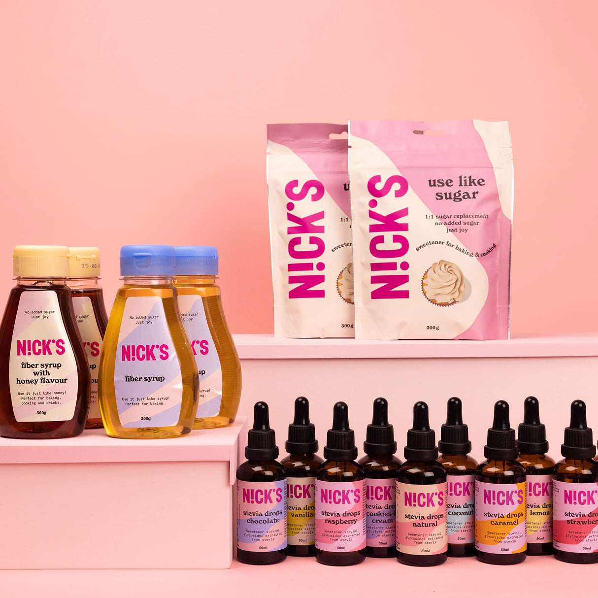 Nicks Stevia Liquid Cookies & Cream Sala Drops (50 ml) Keto Sugar Schemolente senza calorie, sostituto dello zucchero a basso contenuto di carboidrati, dolcificante, dolcificante liquido, alternativa allo zucchero, dolcificante con pipetta
