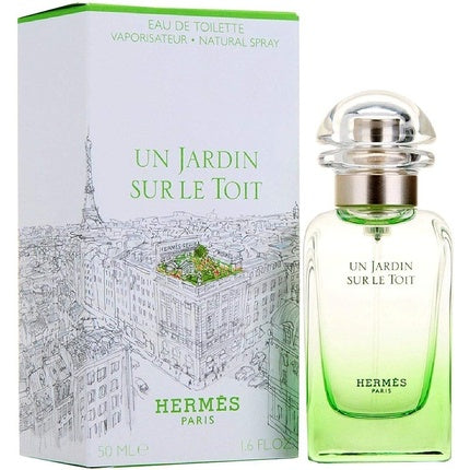 Hermes unisex un jardin vaporizator Hermes Paris A Garden Sur Le Toit Eau de Toilette 50ml - Negru