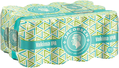 Jacobsen Yakima IPA Indian Pale Ale - 65% øl 12x33cl dåse