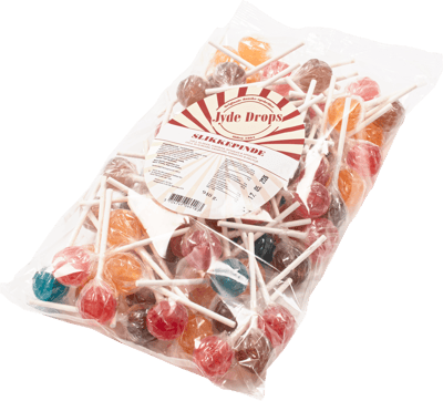 Jydedrops Slikkepinde 940g