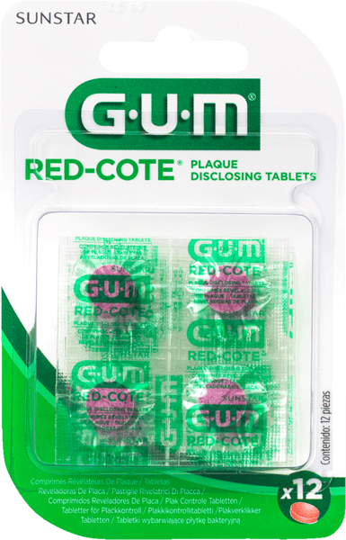 Gum Red-Cote Farvetablet 12 stk