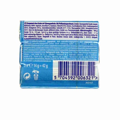 Stimorol pepparmynta sukkerfri 3-pak 42 g