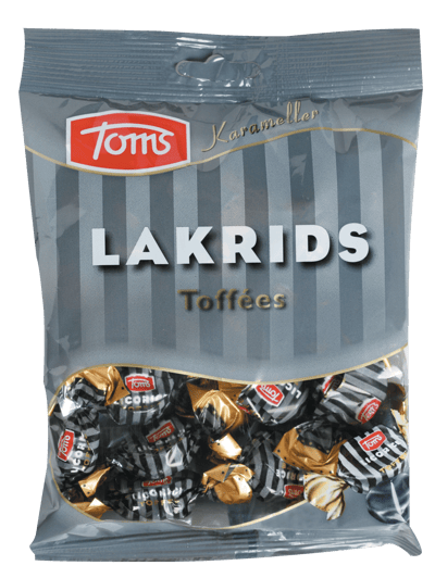 Toms Lakridskarameller 160 g