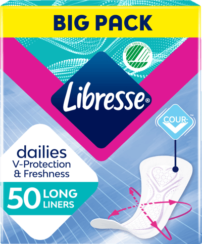 Libresse Long trusseindlæg 50 stk