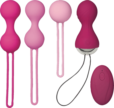 Syndig ultimat kegel træningsæt rosa