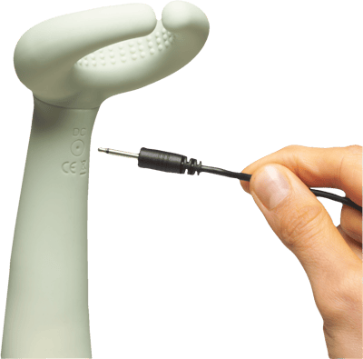 Syndig matcha grøn obegränsat nöje par vibratorn