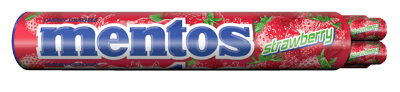 Mentos Strawberry Jumbo Roll 8-pak 296 g