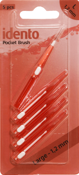 Perie de buzunar idento (5 STK)