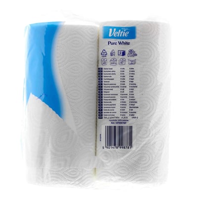 Veltie køkkenrulle 8 rl