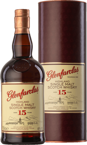Glenfarclas 15 år 46% 07l