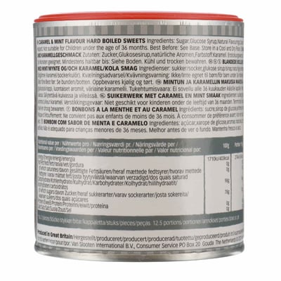 Van Slooten Travellers' Sweets Caramel Mint drops 200g