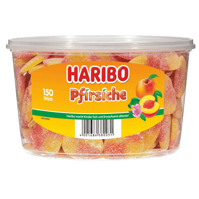 Haribo Ferskner 135 kg