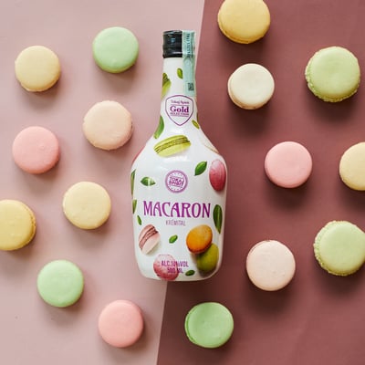 Crema de licor macarrón 15% 05L