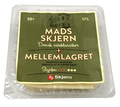 Mads Skjern Skiveost ML 30+ 250 g