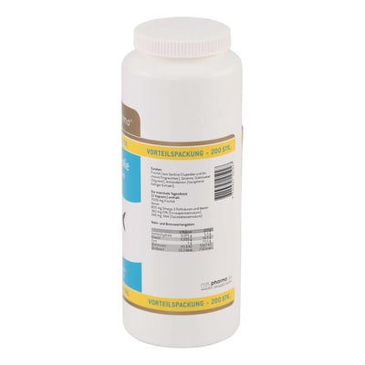 Fitness Fiskeolie 1000 mg 200 STK