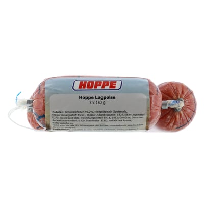 Hoppe løgpølse 3 x 150 gr