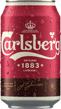 Carlsberg 1883 Lager - Premium European Beer, 24x33cl Cans
