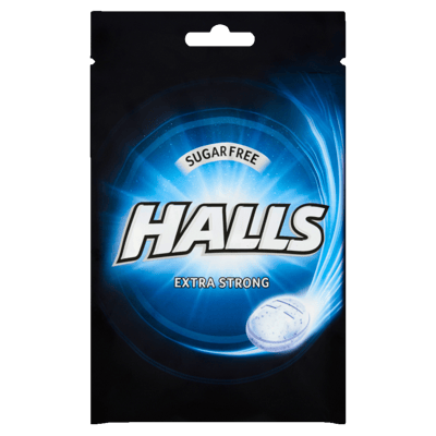 Halls Menthol-Lyptus Ekstra Strong 65 G