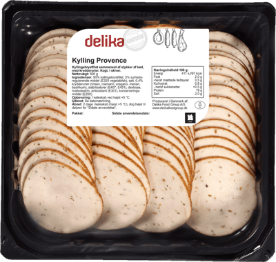 Kylling Provence Delika Slice 500 g
