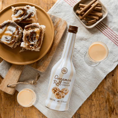 Kanelsnegl Creme Likør 15% 05L
