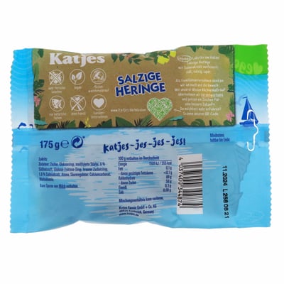 Katjes Saltzige Heringe 175g