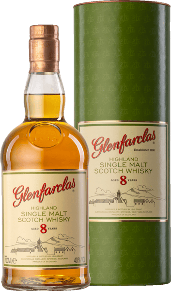 Glenfarclas 8 år 40% 07l