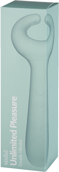 Syndig matcha grøn obegränsat nöje par vibratorn