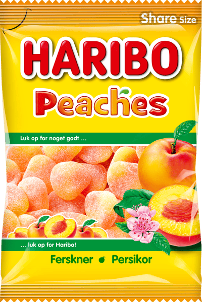 Haribo Ferskner 375 g