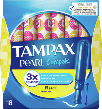 Tampax Compak Pearl Regular SP