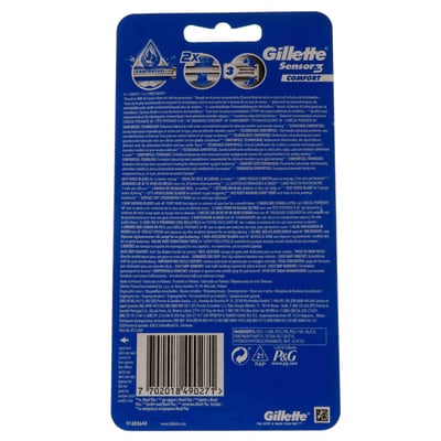 Gillette Sensor3 4+1 Wertpaket