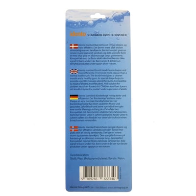 Idento Standard Børstehoveder 10-pak