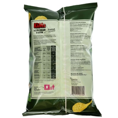 Kims Aumor panna e cipolle chips 170 g