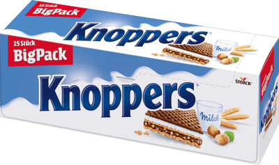 Knoppers 15 stk 375 g