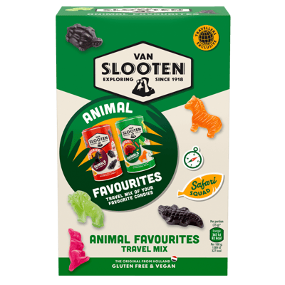 Van Slooten Travel Mix Animal Favourites 900g