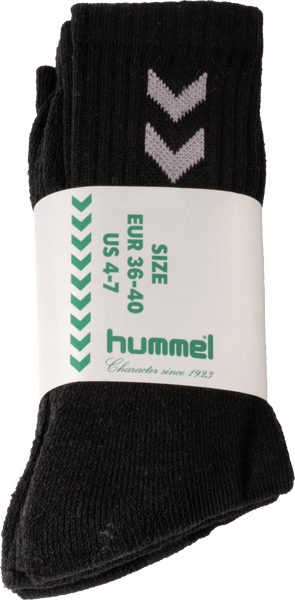 Hummel Basic Sokker 3-Pak Sort 32-35