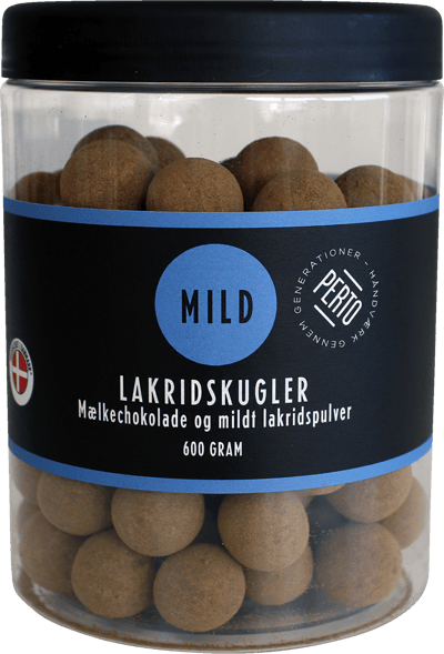 Lakridskugler mild 600g