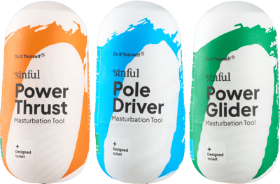 Sinful Masturbation Toolbox 3-Pak