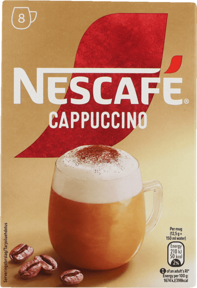 Instantaneu cappuccino nescafe 8 stk