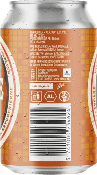 Albani Belgisk Ale 12x033l ds