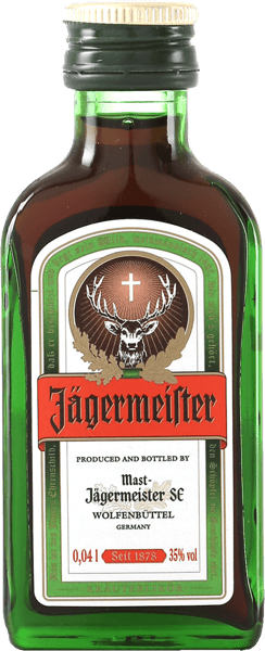 Jägermeister în miniatură 35% 004 L