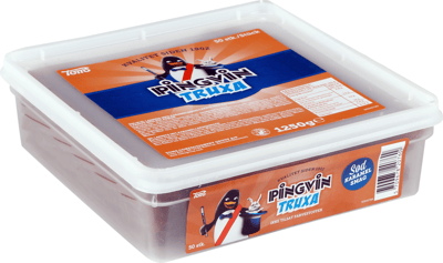 Toms Pingvin Truxa Karamelstang 50 stk 1250 g