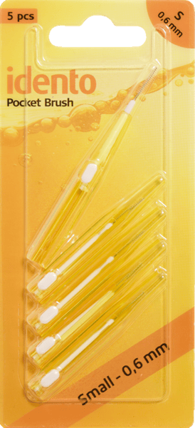 Perie de buzunar idento (5 STK)