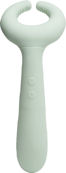 Syndig matcha grøn obegränsat nöje par vibratorn