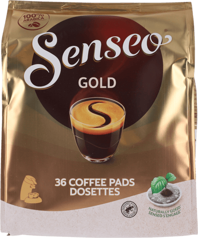 Senseo kaffepuder Gold 36 stk 250 g