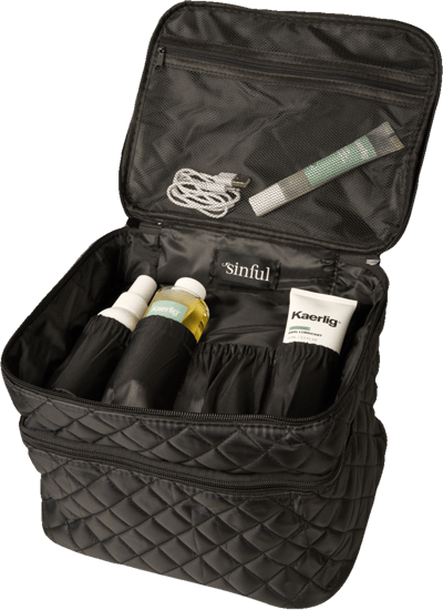 Sinful Opbevaringstaske m Hængelås