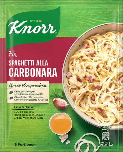 Knorr Spaghetti Carbonara Fix 36 g