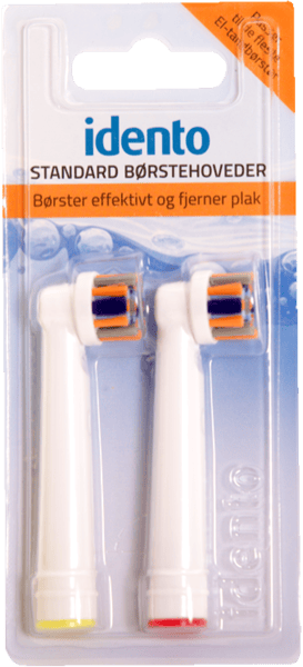 Idento Standard Børstehoveder 2 stk