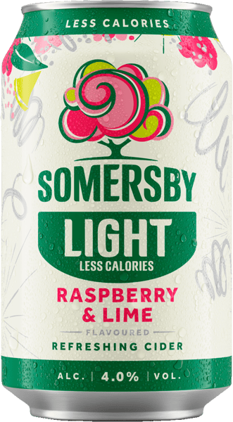 Somersby Rasberry Lime Lite 20X033L